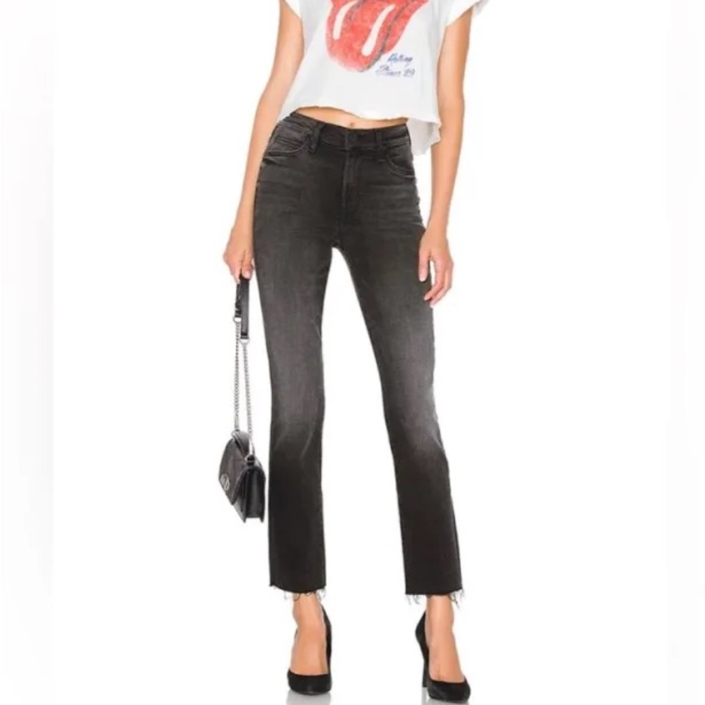Mother Rascal Ankle Snippet Jeans in Night Hawk Size 29